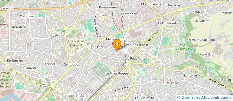 localisation de l'entreprise SYNDICAT DE COPROPRIETAIRE à BREST