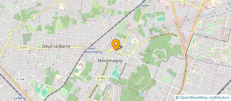 localisation de l'entreprise SYNDICAT DE COPROPRIETAIRE  MONTMAGNY