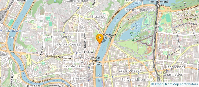 localisation de l'entreprise SYNDICAT DE COPROPRIETAIRE  LYON