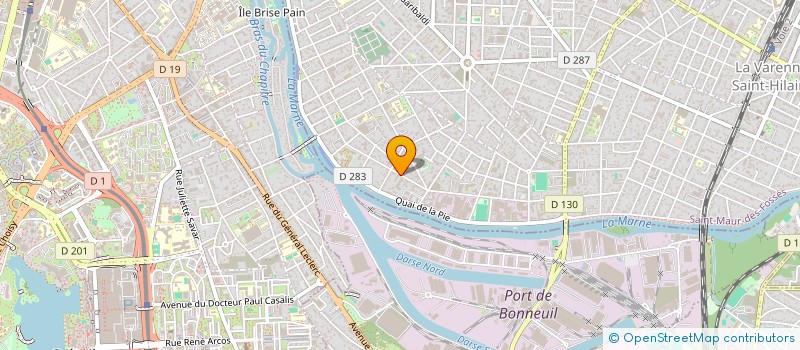 localisation de l'entreprise SYNDICAT DE COPROPRIETAIRE à SAINT-MAUR-DES-FOSSES
