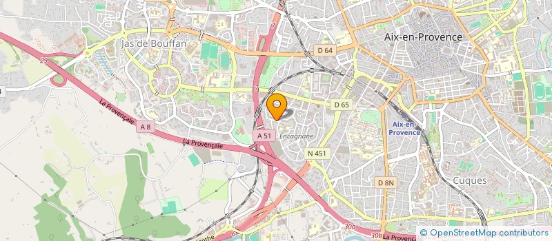 localisation de l'entreprise SYNDICAT DE COPROPRIETAIRE ZUP 186 à AIX-EN-PROVENCE