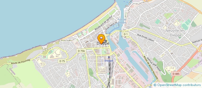 localisation de l'entreprise SYNDICAT DE COPROPRIETAIRES  DIEPPE