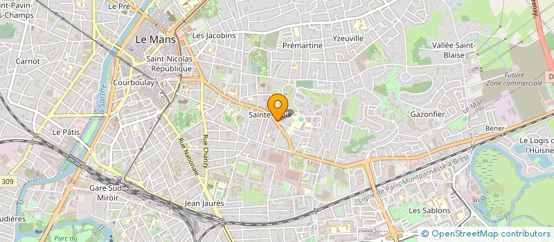 localisation de l'entreprise SYNDICAT DE COPROPRIETAIRES  LE MANS