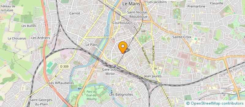 localisation de l'entreprise SYNDICAT DE COPROPRIETAIRES  LE MANS