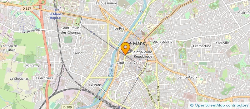 localisation de l'entreprise SYNDICAT DE COPROPRIETAIRES  LE MANS