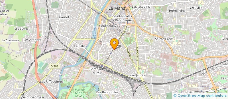 localisation de l'entreprise SYNDICAT DE COPROPRIETAIRES  LE MANS