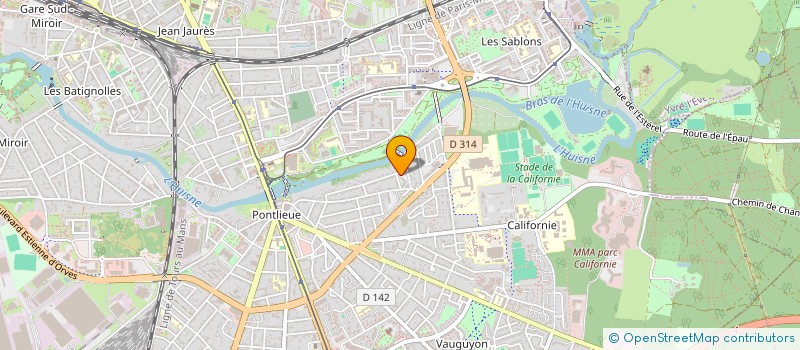 localisation de l'entreprise SYNDICAT DE COPROPRIETAIRES  LE MANS