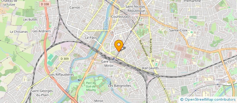 localisation de l'entreprise SYNDICAT DE COPROPRIETAIRES  LE MANS