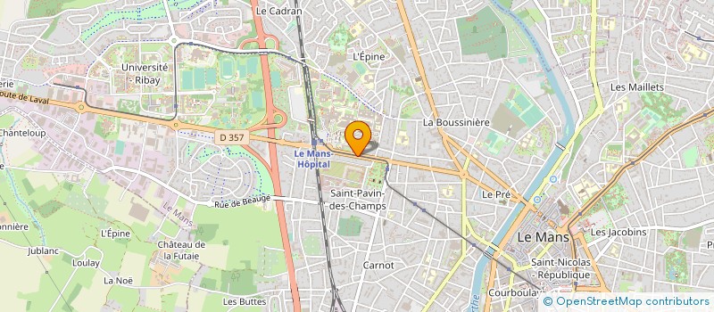 localisation de l'entreprise SYNDICAT DE COPROPRIETAIRES  LE MANS