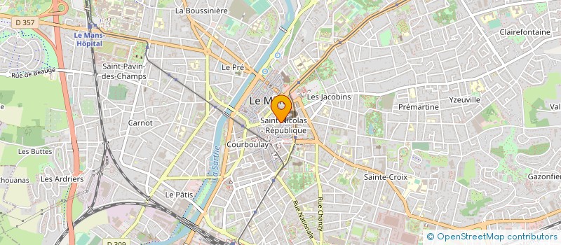 localisation de l'entreprise SYNDICAT DE COPROPRIETAIRES  LE MANS