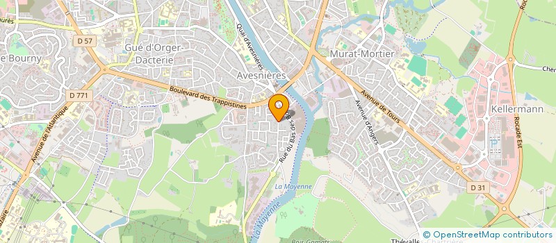 localisation de l'entreprise SYNDICAT DE COPROPRIETAIRES à LAVAL