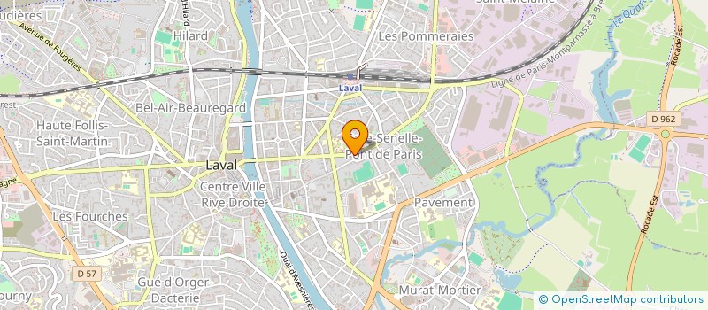 localisation de l'entreprise SYNDICAT DE COPROPRIETAIRES à LAVAL