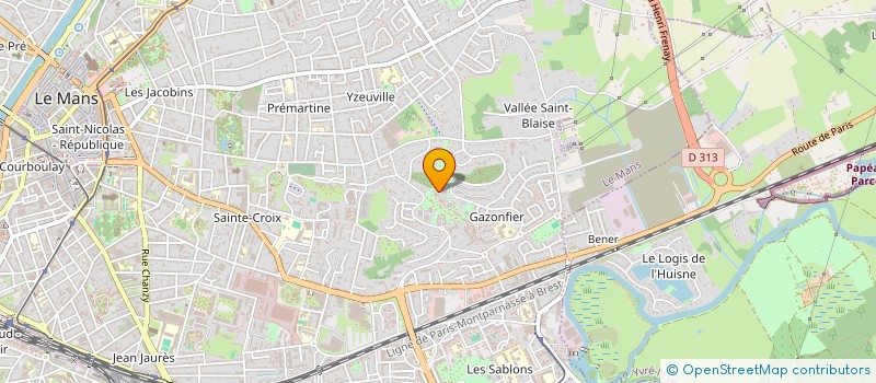 localisation de l'entreprise SYNDICAT DE COPROPRIETAIRES  LE MANS