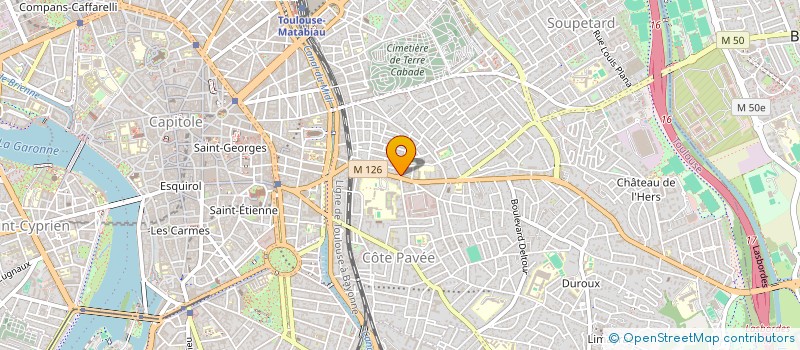 localisation de l'entreprise SYNDICAT DE COPROPRIETAIRES 2 CHEMIN MICOUD  TOULOUSE