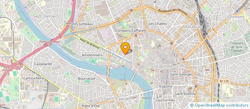 localisation de l'entreprise SYNDICAT DE COPROPRIETAIRES 2 RUE LEJEUNE à TOULOUSE