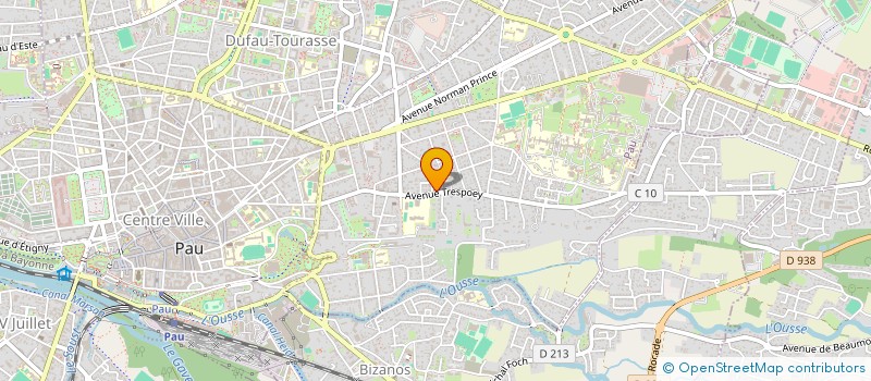 localisation de l'entreprise SYNDICAT DE COPROPRIETAIRES à PAU