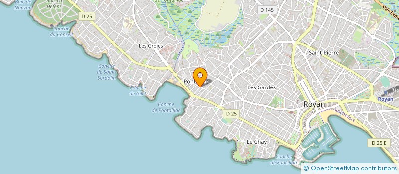 localisation de l'entreprise SYNDICAT DE COPROPRIETAIRES  ROYAN