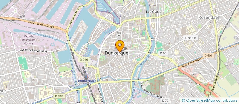 localisation de l'entreprise SYNDICAT DE COPROPRIETAIRES 32 PL J.BART à DUNKERQUE