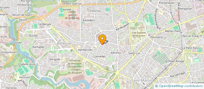 localisation de l'entreprise SYNDICAT DE COPROPRIETAIRES à BREST