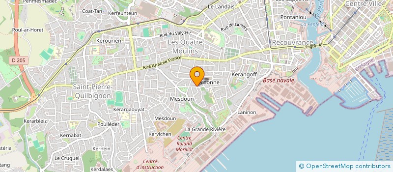 localisation de l'entreprise SYNDICAT DE COPROPRIETAIRES à BREST