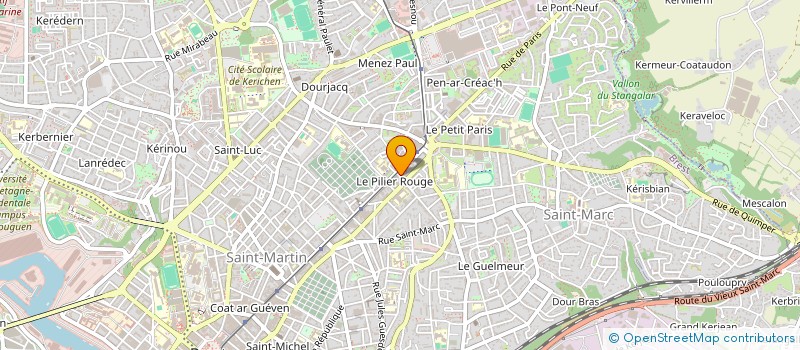 localisation de l'entreprise SYNDICAT DE COPROPRIETAIRES à BREST
