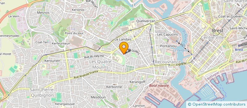 localisation de l'entreprise SYNDICAT DE COPROPRIETAIRES à BREST