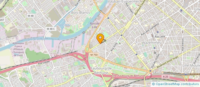 localisation de l'entreprise SYNDICAT DE COPROPRIETAIRES à LILLE