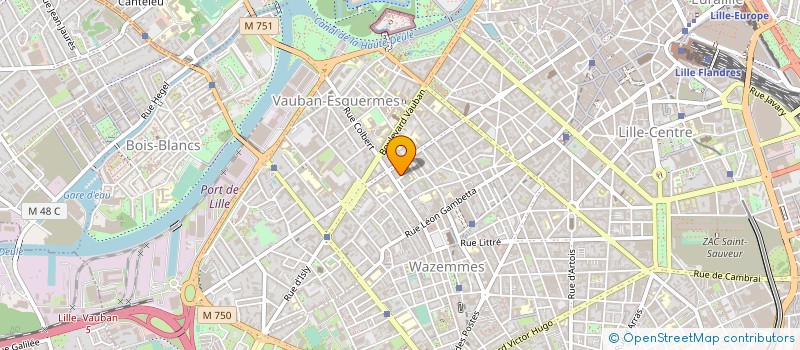 localisation de l'entreprise SYNDICAT DE COPROPRIETAIRES à LILLE