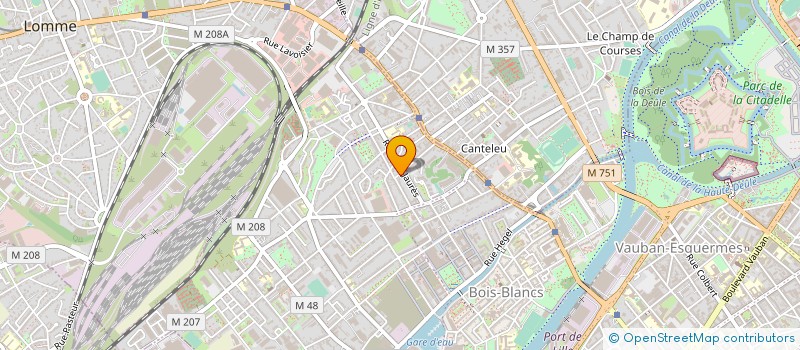 localisation de l'entreprise SYNDICAT DE COPROPRIETAIRES à LILLE