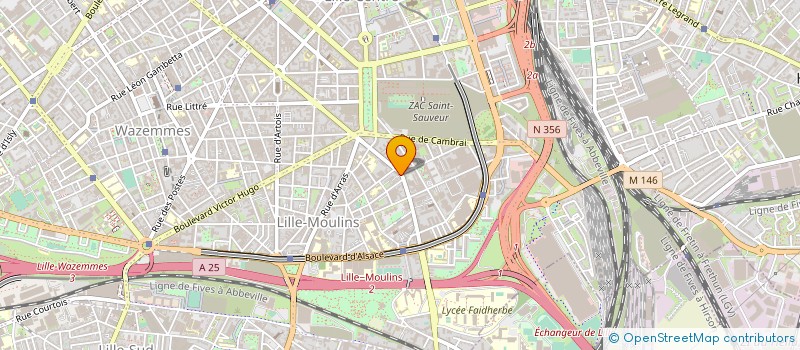 localisation de l'entreprise SYNDICAT DE COPROPRIETAIRES à LILLE