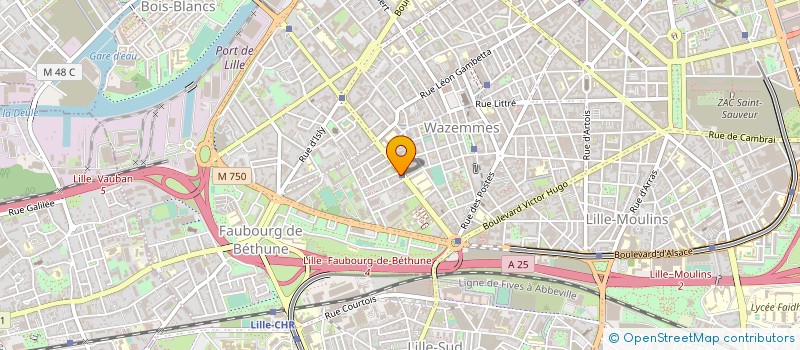 localisation de l'entreprise SYNDICAT DE COPROPRIETAIRES à LILLE