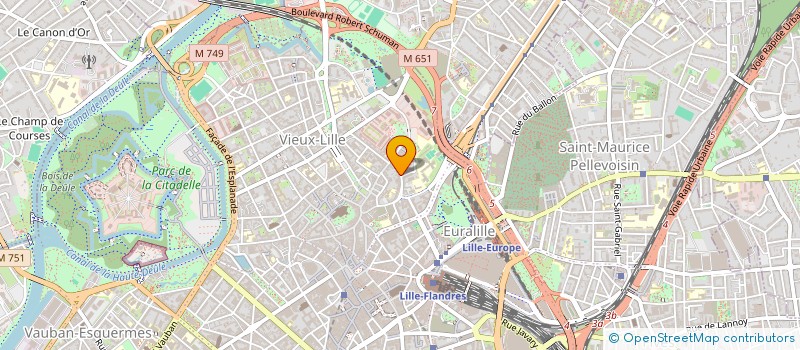 localisation de l'entreprise SYNDICAT DE COPROPRIETAIRES à LILLE