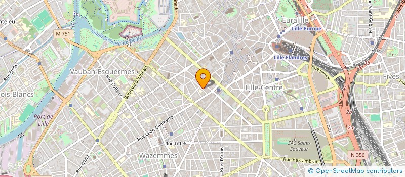 localisation de l'entreprise SYNDICAT DE COPROPRIETAIRES à LILLE