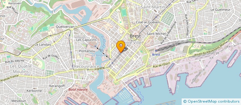 localisation de l'entreprise SYNDICAT DE COPROPRIETAIRES à BREST
