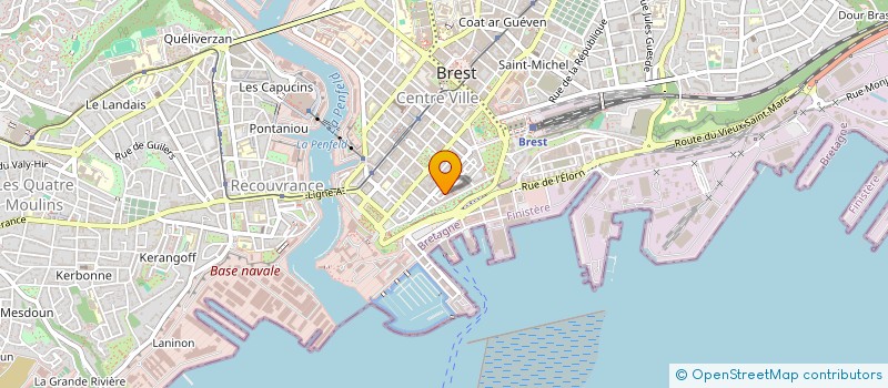 localisation de l'entreprise SYNDICAT DE COPROPRIETAIRES à BREST