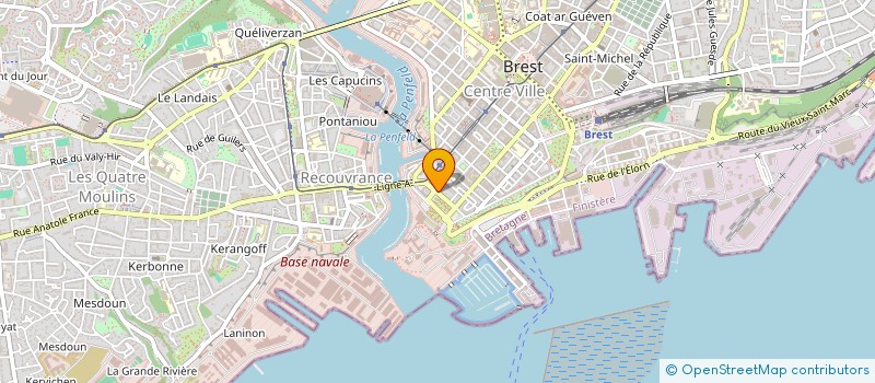 localisation de l'entreprise SYNDICAT DE COPROPRIETAIRES à BREST