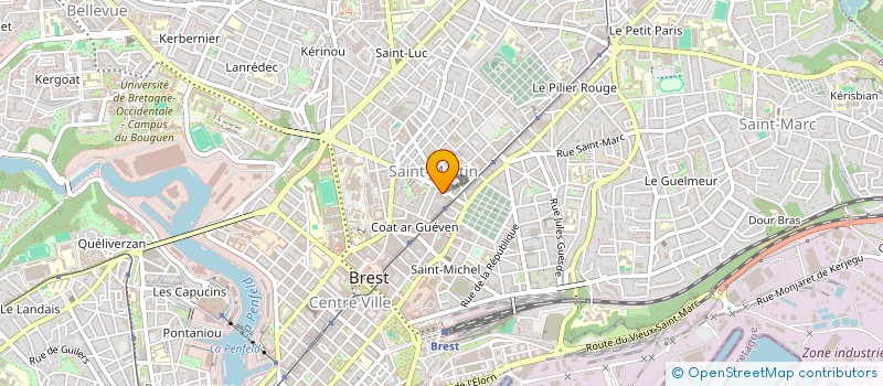 localisation de l'entreprise SYNDICAT DE COPROPRIETAIRES à BREST
