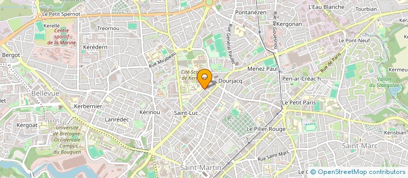 localisation de l'entreprise SYNDICAT DE COPROPRIETAIRES à BREST