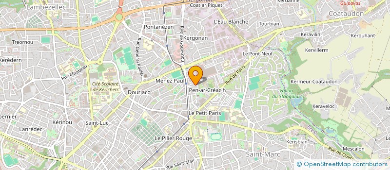localisation de l'entreprise SYNDICAT DE COPROPRIETAIRES à BREST