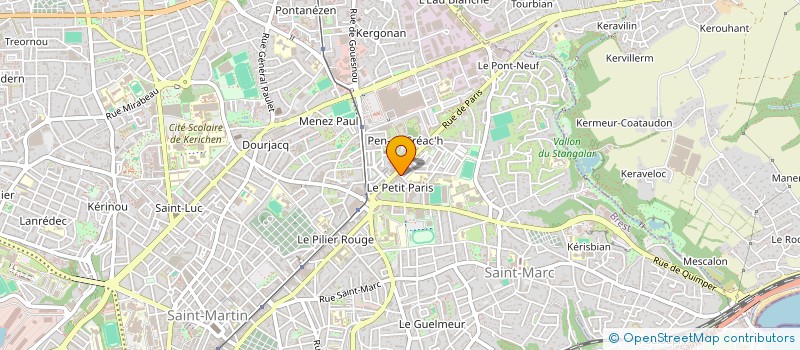 localisation de l'entreprise SYNDICAT DE COPROPRIETAIRES à BREST