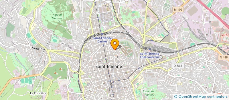 localisation de l'entreprise SYNDICAT DE COPROPRIETAIRES  SAINT-ETIENNE