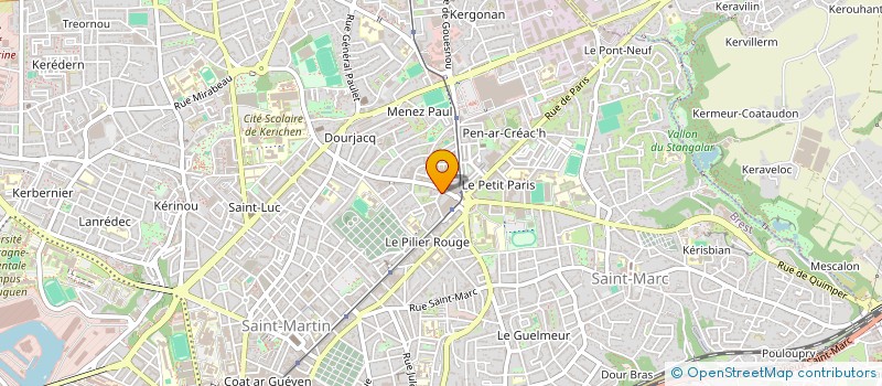 localisation de l'entreprise SYNDICAT DE COPROPRIETAIRES à BREST