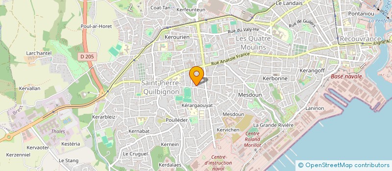 localisation de l'entreprise SYNDICAT DE COPROPRIETAIRES à BREST