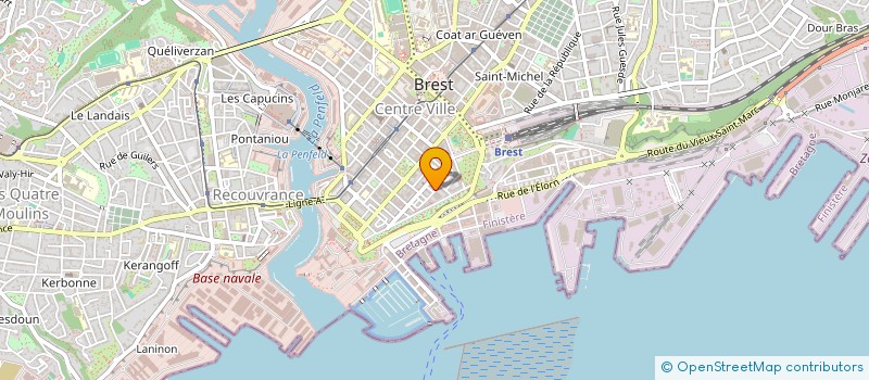localisation de l'entreprise SYNDICAT DE COPROPRIETAIRES à BREST