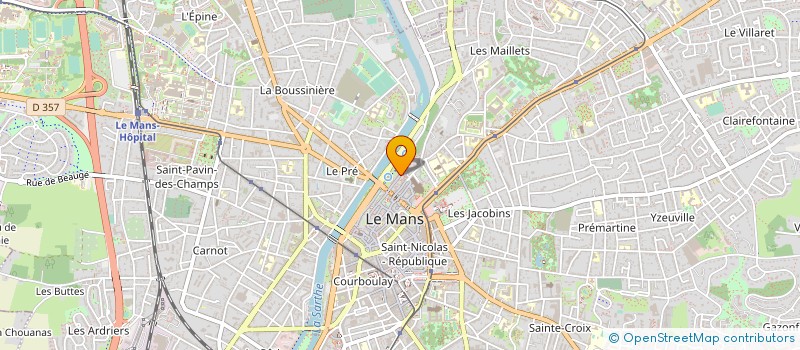 localisation de l'entreprise SYNDICAT DE COPROPRIETAIRES  LE MANS