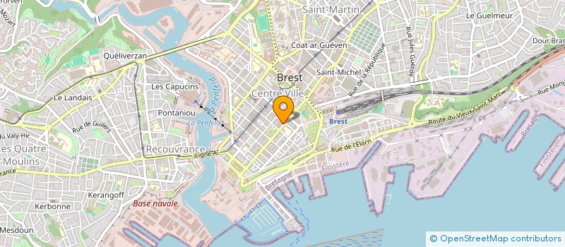 localisation de l'entreprise SYNDICAT DE COPROPRIETAIRES à BREST