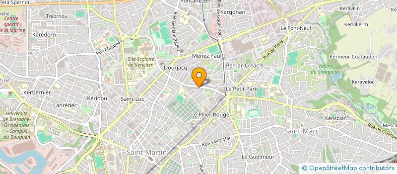 localisation de l'entreprise SYNDICAT DE COPROPRIETAIRES à BREST