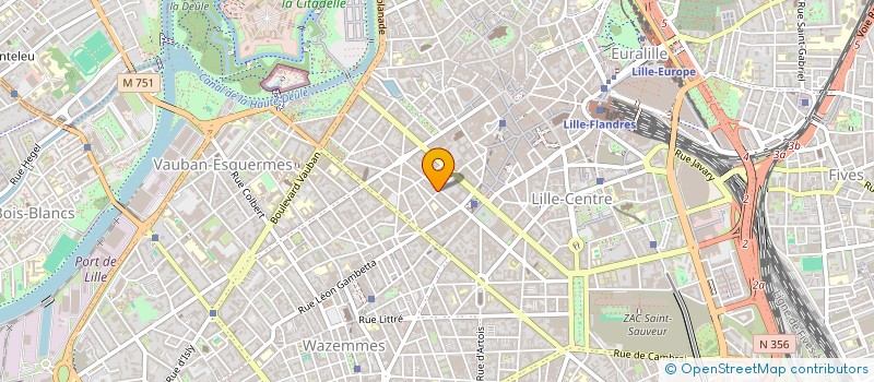 localisation de l'entreprise SYNDICAT DE COPROPRIETAIRES à LILLE