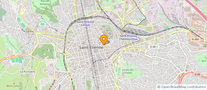 localisation de l'entreprise SYNDICAT DE COPROPRIETAIRES  SAINT-ETIENNE