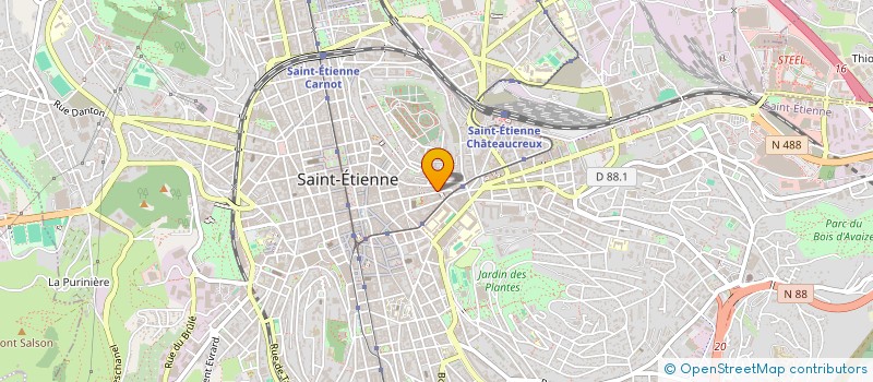 localisation de l'entreprise SYNDICAT DE COPROPRIETAIRES  SAINT-ETIENNE